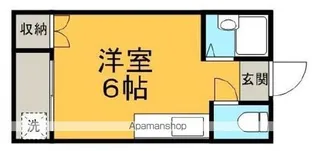 シェスタイン筑紫野【103号室】の間取り