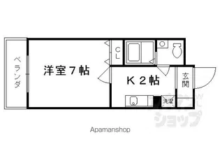 ストゥディオ【212号室】の間取り