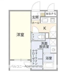 G−STAGE大道【1階】の間取り