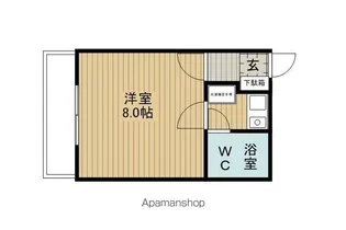 パールハイツ【3階】の間取り