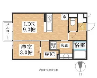 アーク野田【2階】の間取り