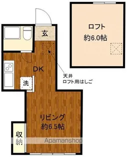 コーポ三川【3階】の間取り