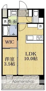 ALIVIS三国本町【8階】の間取り