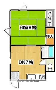 ライヴズビル【4階】の間取り