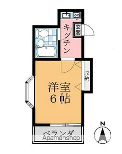 コーポムーミン【202号室】の間取り