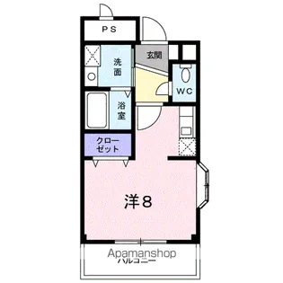 プレパルク【2階】の間取り
