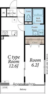 リブリ・プロスペール【2階】の間取り