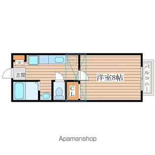サンヒルズ国見四番館【2階】の間取り