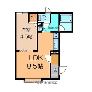 システ・エンデレPARTⅡ【2階】の間取り