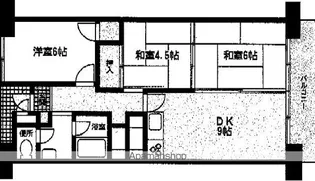 マンションニュー大船【3階】の間取り