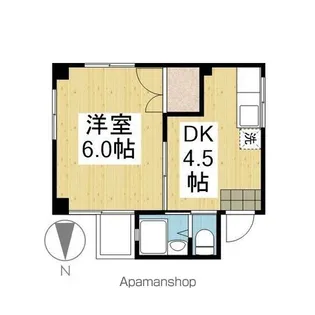 メゾンADⅢ【3階】の間取り