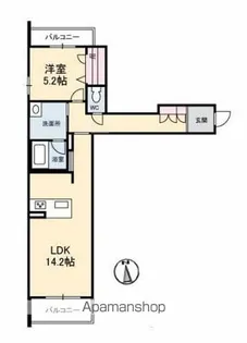 シャーメゾンマヒナ【3階】の間取り