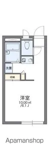 レオパレスシュロス【102号室】の間取り