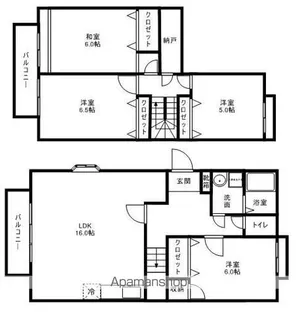ティアラ筑紫丘【1階】の間取り
