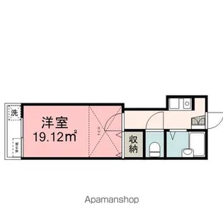 スカイパレス上土【202号室】の間取り