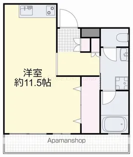 スリーゼメゾン【301号室】の間取り
