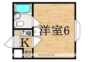 ロイヤル高田【2階】の間取り