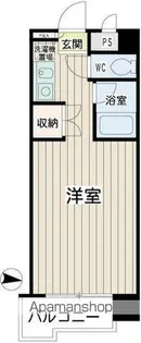 ロアールハイツ【8階】の間取り