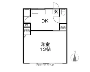 フォーブル返目【1階】の間取り