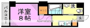 ルクレ高円寺アジールコート【3階】の間取り