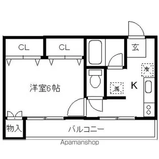上田ビル【2階】の間取り