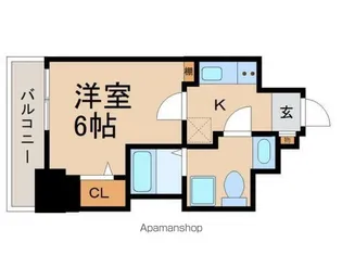 グランクオール西小岩【4階】の間取り