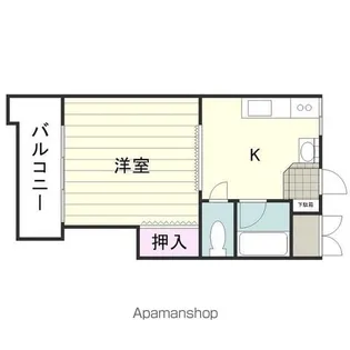 マダレットハイツ【3階】の間取り