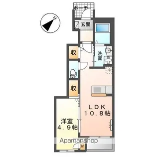 グランドコートⅡ【1階】の間取り