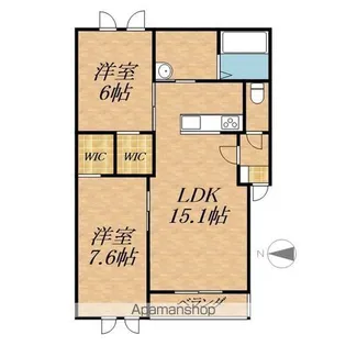 NICO【1階】の間取り