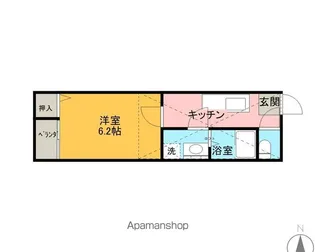 プルメリープル【2階】の間取り