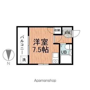 シルクタウン【301号室】の間取り