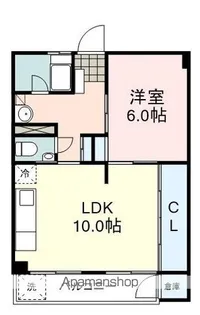 国光マンション【5階】の間取り