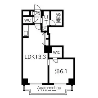 トモ南堀江【8階】の間取り