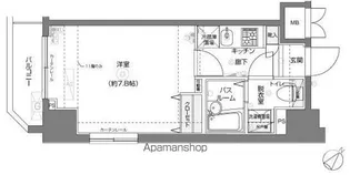 フェニックス横濱関内BAY MARKS【9階】の間取り