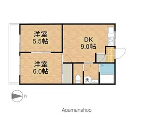 ファインシティⅠ【1階】の間取り