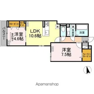 (仮称)徳丸7丁目PJ【3階】の間取り