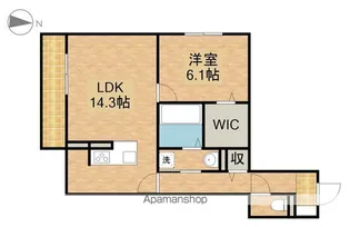 D−HILLS原島町【2階】の間取り