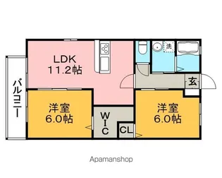 パストラルハイム【1階】の間取り
