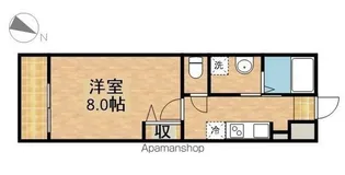 ベルエイト【2階】の間取り