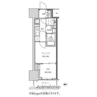 パークアクシス新栄【9階】の間取り