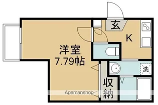 バレーヌ川越【2階】の間取り