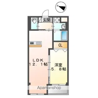 EXTRA【1階】の間取り