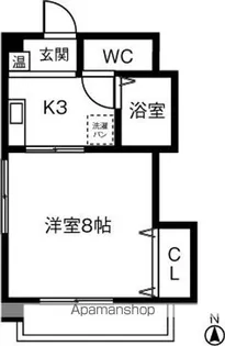 サクセス高針【1階】の間取り