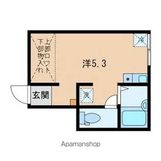 シャンブル大泉学園【1階】の間取り