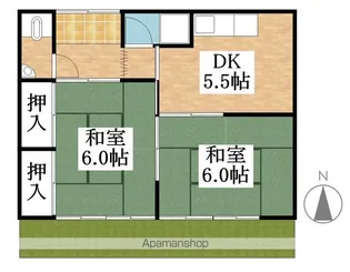 愛知県丹羽郡大口町中小口1丁目【一戸建】の間取り