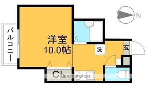 リヴィエラ二葉町【4階】の間取り