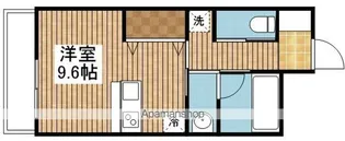 シエスタ米山【406号室】の間取り