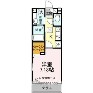 シャルマン【1階】の間取り