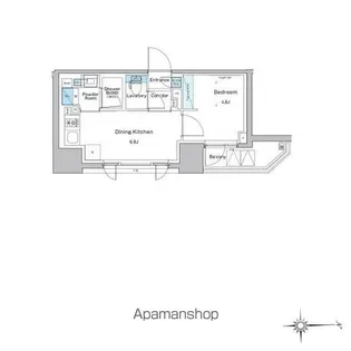 ルフォンプログレ門前仲町プレミア【4階】の間取り