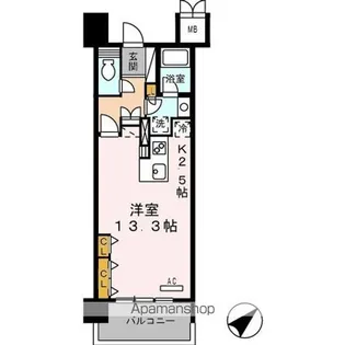 ロイヤルパークス豊洲【328号室】の間取り